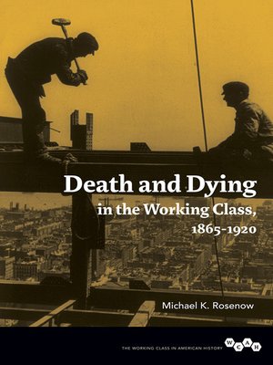 cover image of Death and Dying in the Working Class, 1865-1920